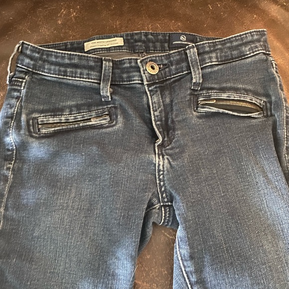 AG “The Motto Legging” Zipper Legging 26 - Picture 3 of 9